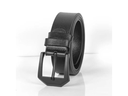 Cinturón de TPU para hombre con hebilla de aguja Yuysan, ancho 3,5 cm, largo 110 cm, color negro.