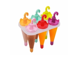 6 Moldes Para Hielo.