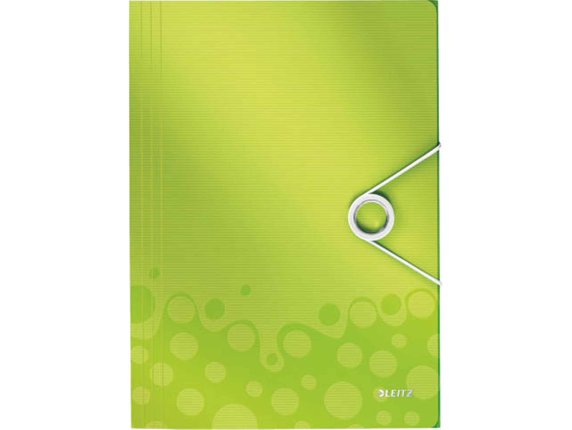 Carpeta 3 solapas LEITZ WOW Verde (A4 - Capacidad: 150 hojas)