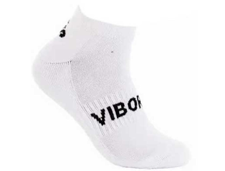 Calcetines para Hombre VIBORA Mamba Blanco para Tenis (EU 43 - 46)