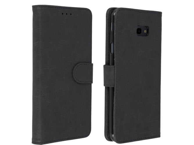 Funda Samsung Galaxy J4+ AVIZAR Book Negro