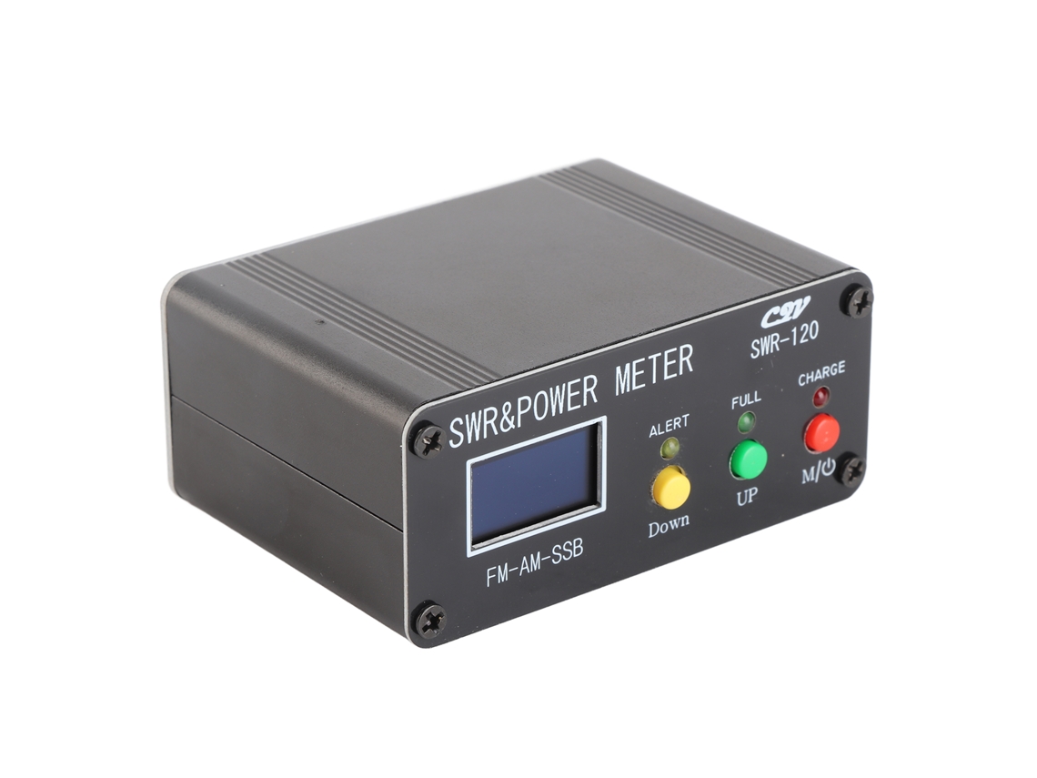 Medidor Digital De Roe Y Potencia De 120 W Y 1,8 Mhz Con Alarma Sonora Y Múltiples Interfaces.