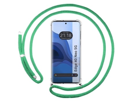 Funda Agua para Motorola Edge 40 Neo 5G TUMUNDOSMARTPHONE Silicona Verde