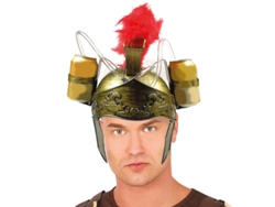 Casco de Gladiador con Porta Cervezas