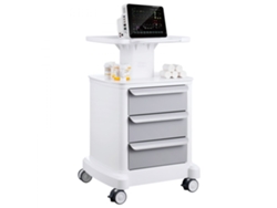 Carro de Laboratorio y Médico Tekmaquinas ABS con 4 Niveles, Cajones y Ruedas Silenciosas
