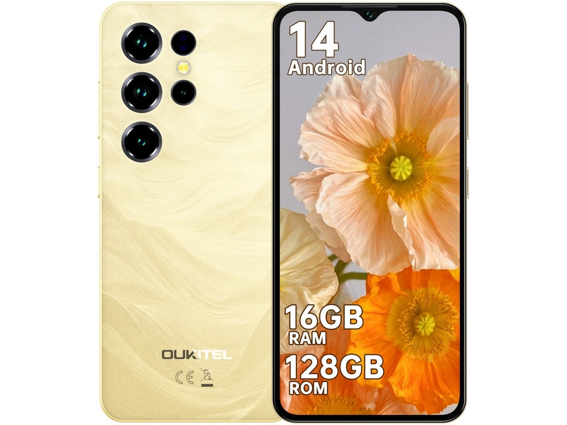 Oukitel C2 4gb Ram 128gb Rom 6.52" Hd 5000mah Batería 13mp Cámara Android 14 Móvil Libre