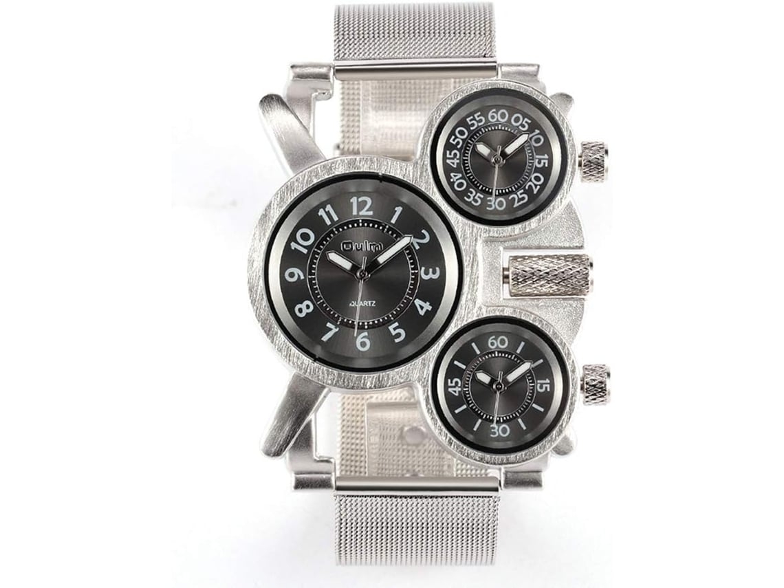 Relojes Militares Con Diseño Y Pulsera De Tres Movimientos Yuysan