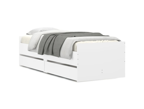 Estructura de cama con cajones VIDAXL blanco (90x190 cm)