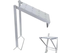 Soporte Para Trabajos En Escalera - Accesorios De Plataforma De Acero Inoxidable - Extensión Con Capacidad De