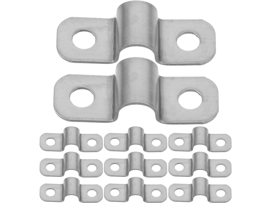 Alipis 100 Bridas De Acero Inoxidable Uso Las Abrazaderas