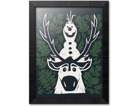 Poster ERIK EDITORES PE30X40CM0064 Disney Frozen Ii Olaf Y Sven (30 x 40 cm)