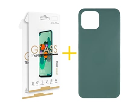 Conjunto de Protectores de Pantalla para iPhone 12 Pro SKYHE Verde (2un)
