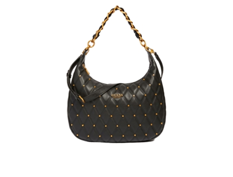 Bolsa de Hombro GUESS JEANS Mujer (Poliuretano - Negro)
