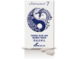 Complemento Alimentar SORIA NATURAL Chinasor 7 Yang Xue An Shen Wan 30 Comprimidos