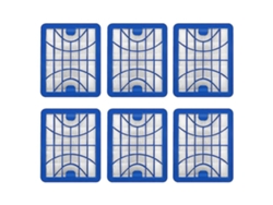 6 filtros de alta eficiencia para aspiradora Zelmer.