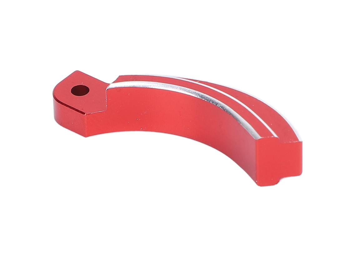 Gatillo Del Acelerador Para Transmisor De Freno De Aluminio Cnc Para Coche Rc Noble Nb4 Nb4 Plus Nb4 Pro Rojo