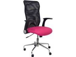 Silla Operativa PYC Minaya Rosa (Brazos Ajustables - Malla)