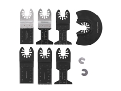 Kit De 52 Hojas De Sierra De Acero De Alto Carbono Para Herramienta Oscilante Multiusos De Bricolaje.