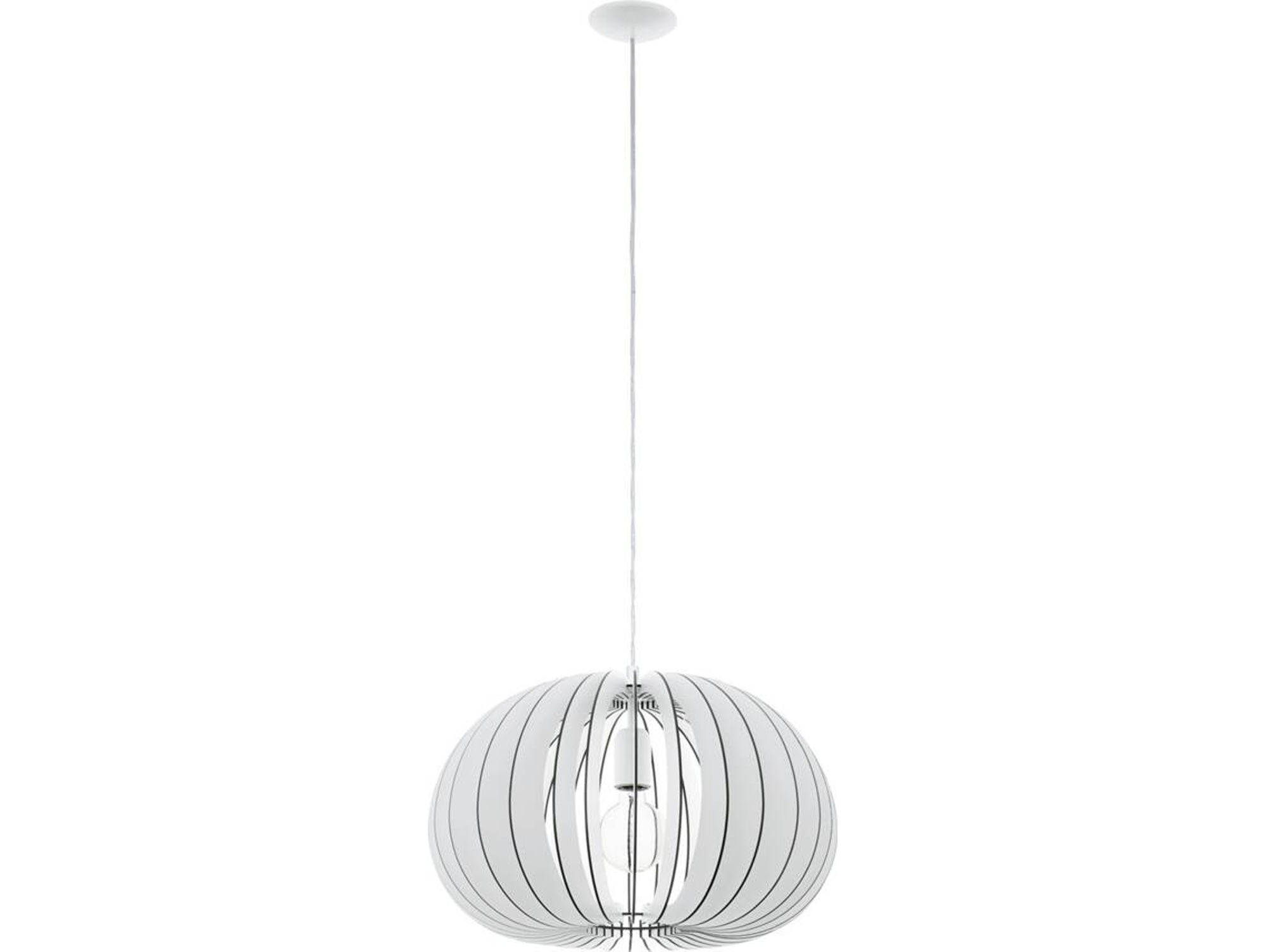 CAND. TETO EGLO 450 COSSANO MAD/BRANCO