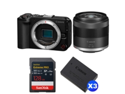 Canon Eos R50 V + Rf-s 14-30mm F/4.5-6.3 Is Stm Pz + 1 Sandisk 128gb Extreme Pro Uhs-ii Sdxc + 3 Canon Lp-e17 + Ebook Pricedirect