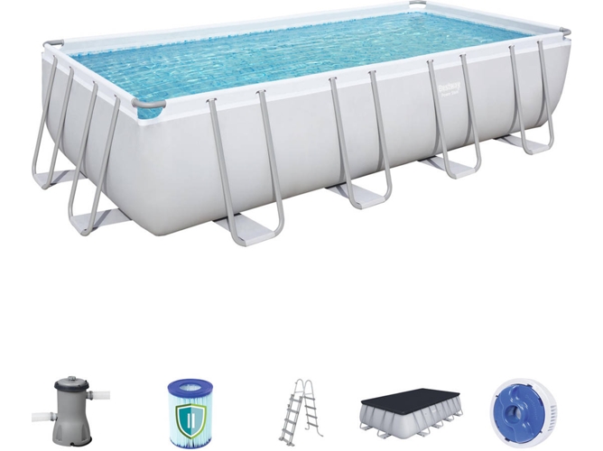 Piscina Tubular BESTWAY 56670 (11532 L - 244x122cm)