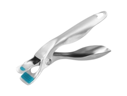 Pinza Antideslizante Antiquemaduras Para Platos, Utensilio De Cocina Con Mango Ancho Y Agujero De Colgado, 2 Piezas