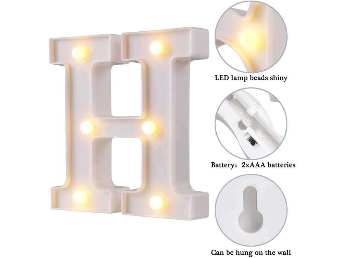 70 Cm Letras Iluminadas Letrero LED Letras De Marquesina Con Luces