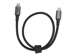 Cable De Datos Usb4 Tipo-c, Carga Rápida De 40 Gbps, 100 W, 8k, 60 Hz, 50 Cm, Gris Espacial