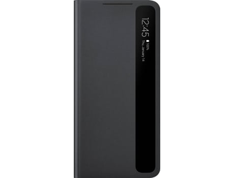 Funda SAMSUNG Galaxy S21+ Clear View Cover Negro