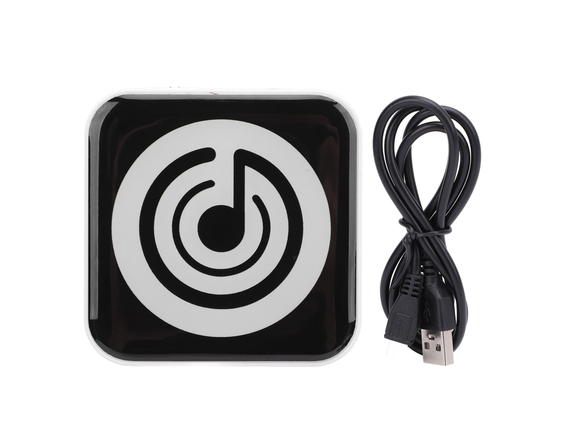 Reprodutor De Música Mp3 Portátil Com Bluetooth E Entrada De Fone De Ouvido 3.5mm Suporta Até 32gb Branco