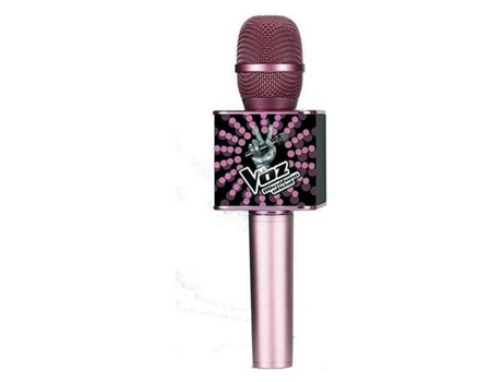 Micrófono Rosa La Voz