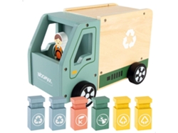 Juguete de Madera WOOMAX Camión de basura (0 años)