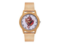 Reloj De Cuarzo Con Correa De Silicona Dial Romano Unisex Zhoulianfa (oro Rosa)