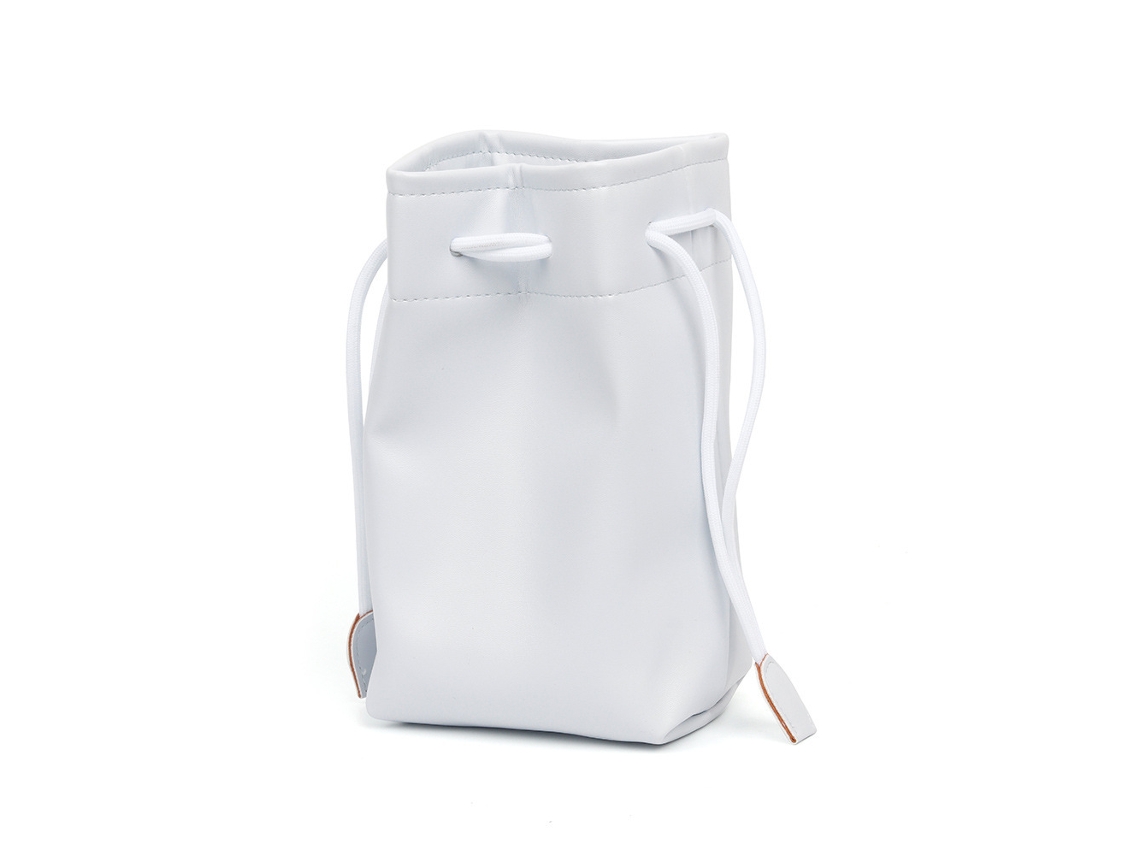 Estuche Chrui para Instax Mini 12/11/9, bolsa con cordón (blanca)