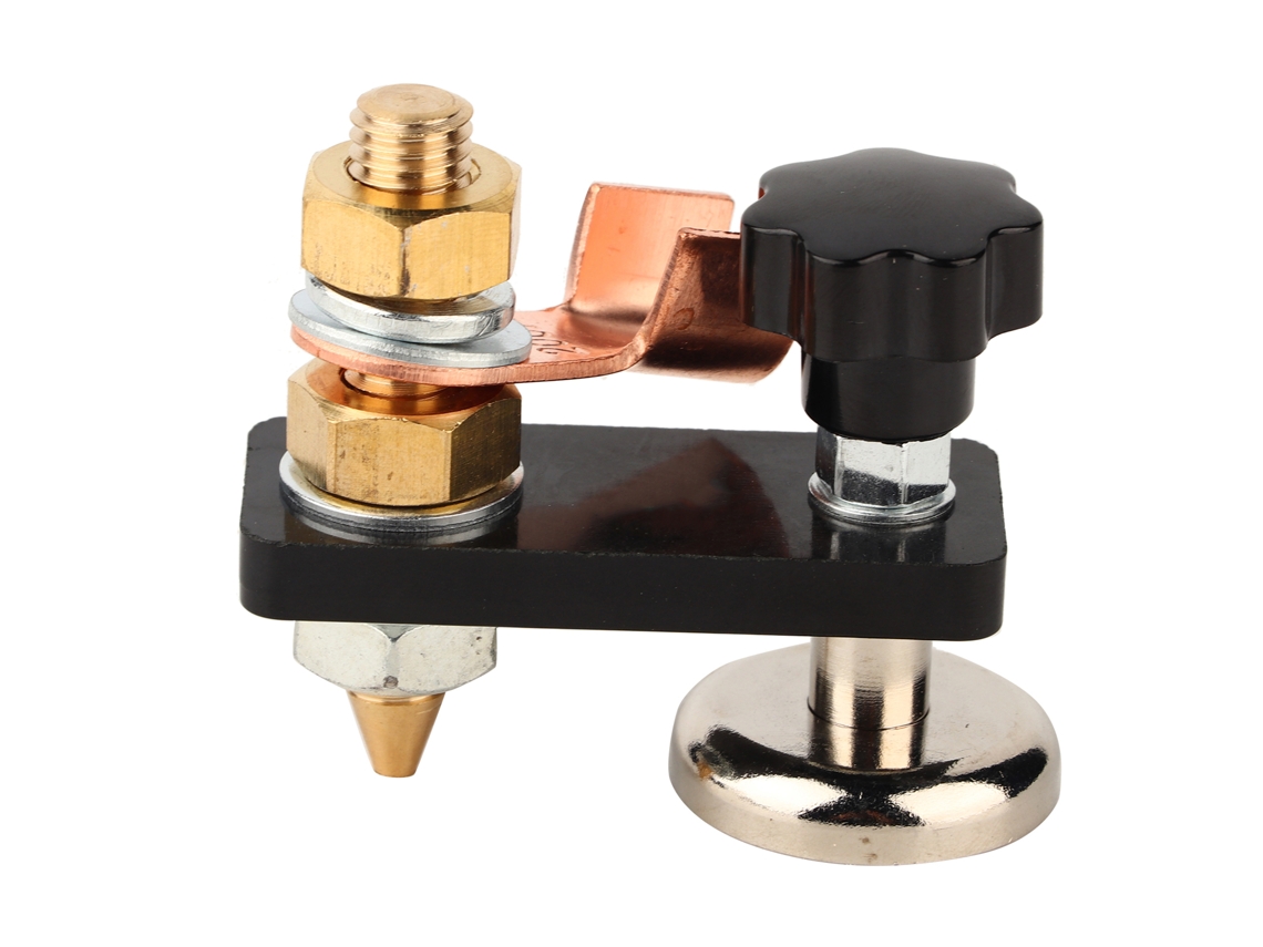 Ferramenta De Conector De Terra Para Soldagem Com Cabeça Magnética Placa De Isolamento 0,5 Cm Cabeça Sola