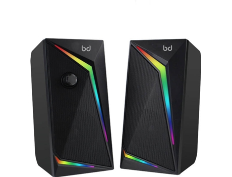Altavoz Gaming BIWOND WONDERFUL EXPERIENCE Hexa 2.0 (USB - 10 W - Negro)