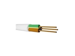 Rollo 50m Manguera (3x1.0mm) Blanco