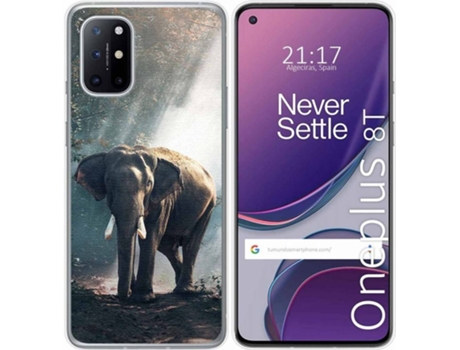 Carcasa OnePlus 8T 5G TUMUNDOSMARTPHONE Elefante Multicolor