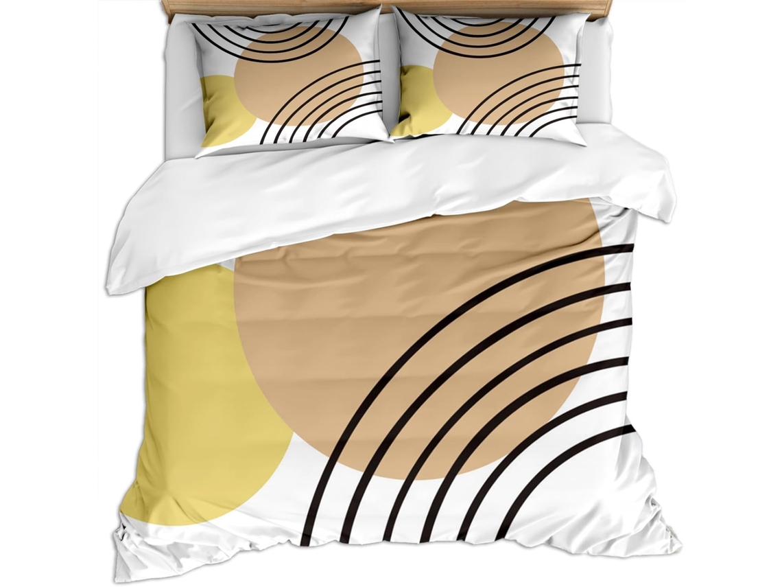 Juego Ropa Cama Piezas Funda Nórdica Microfibra Juego Almohada Funda 240x260cm 240 X 260 Cm 65