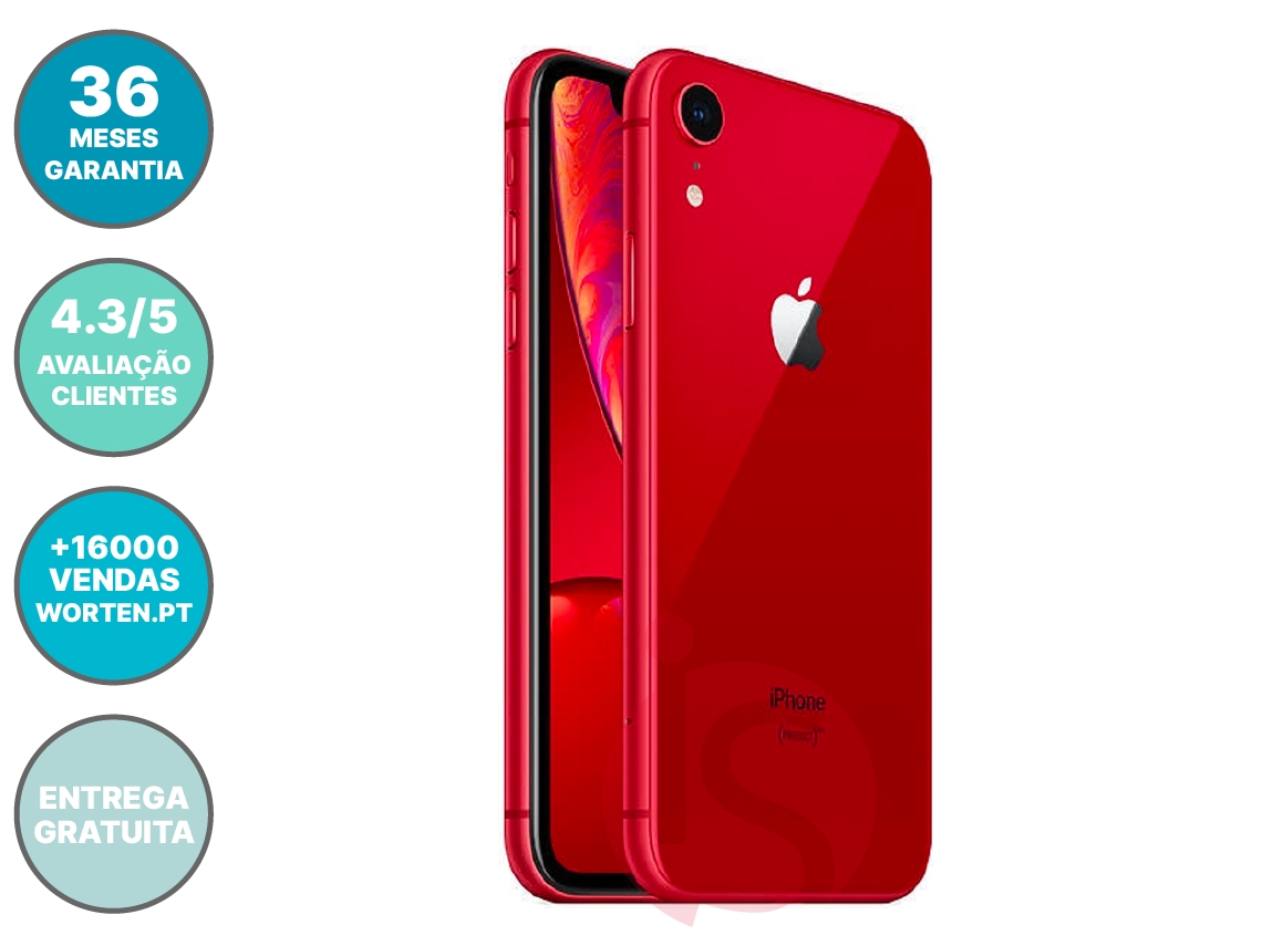 iPhone XR APPLE (Reacondicionado Señales de Uso - 6.1" - 128 GB - Rojo)