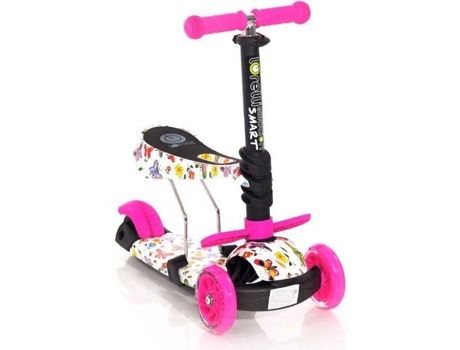 Scooter LORELLI Smart Pink Butterfly