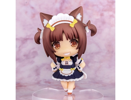 Tokoh nekopara anime lucu versi q azuki chocola vanilla maple pvc tokoh aksi ornamen untuk hadiah mainan anak-anak