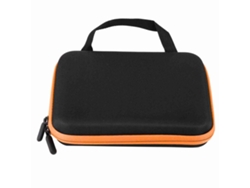 Bolsa De Almacenamiento De Aceites Esenciales Para Aromaterapia Con 63 Compartimentos, Color Naranja.
