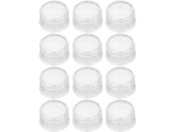 Juego De 20 Tapones De Plástico Transparente Para Cocteleras.