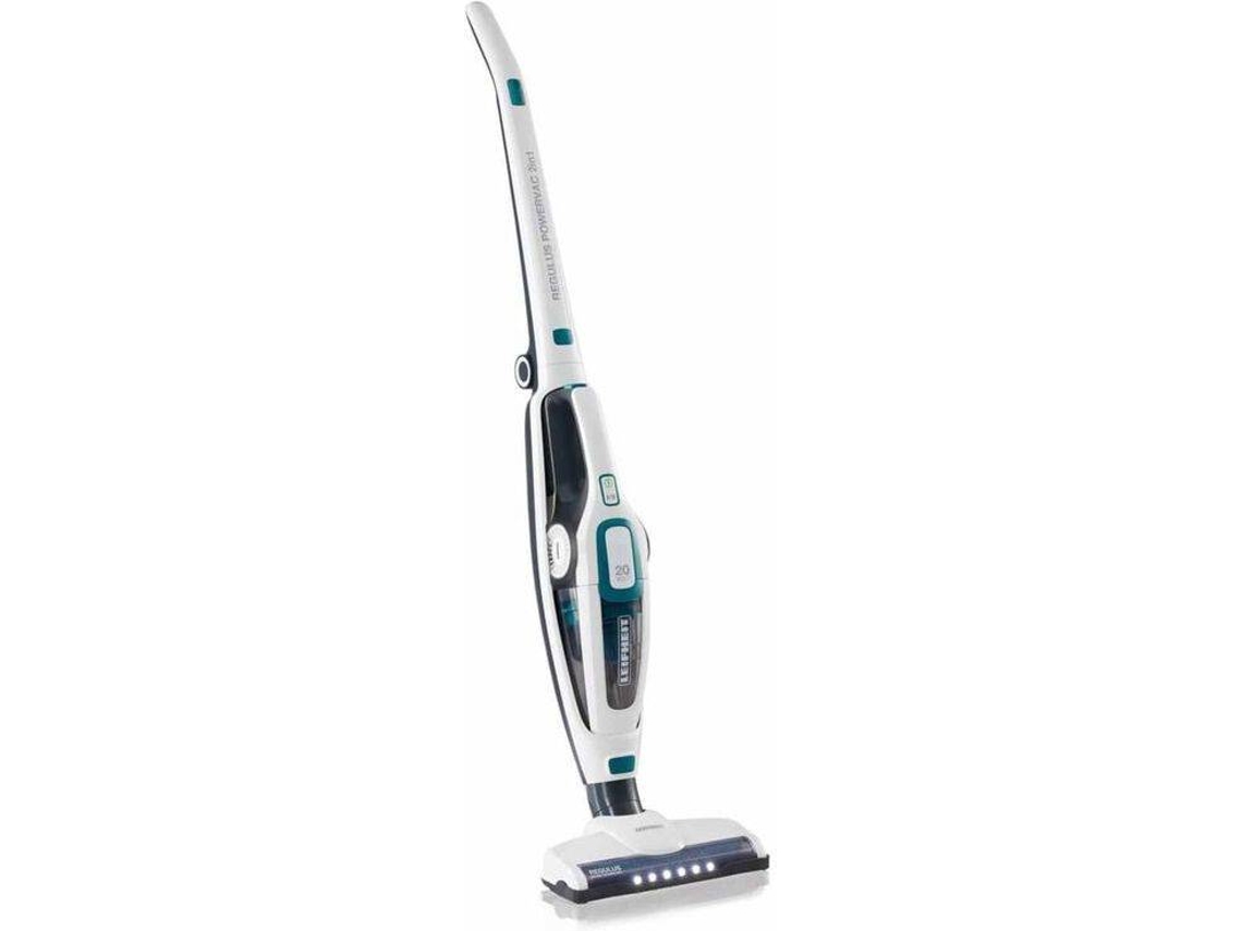 Aspiradora Escoba LEIFHEIT Regulus PowerVac 2in1 (Autonomía 40 min - 450 ml - Blanco)