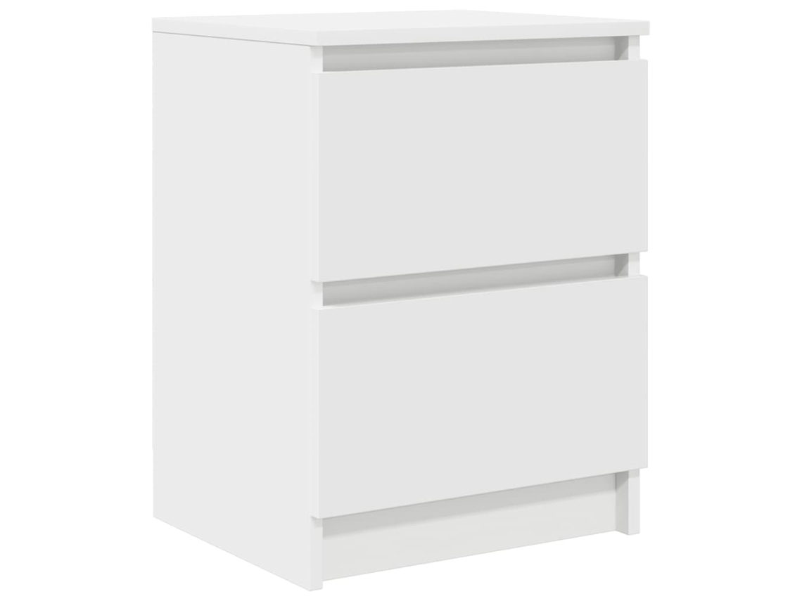 Maison Exclusive - Mueble De Tv De Madera De Ingeniería Blanco 40x35x54 Cm
