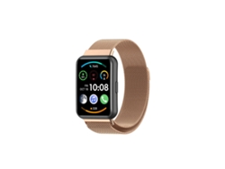 Correa Milanese Loop Fecho Magnético para Huawei Watch Fit 2 PHONECARE Rosa Dorado