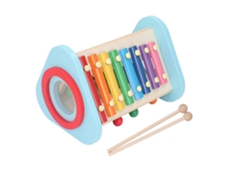 Brinquedos de percussão em madeira Rebe para crianças pequenas, brinquedos musicais para bebês, educação infantil para desenvolver o senso musical.