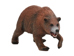 Ats-modelo De Oso Pardo Simulación Adorno Decoración De Escritorio Juguete Educatsivo