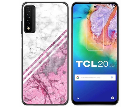 Carcasa TCL 20 5G TUMUNDOSMARTPHONE Dibujos Multicolor